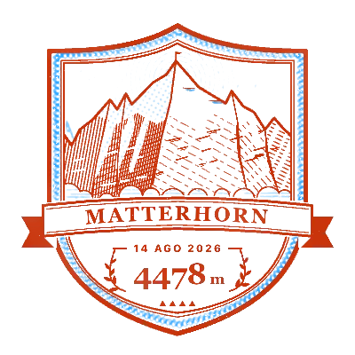 Stamp of Matterhorn, 4478 m